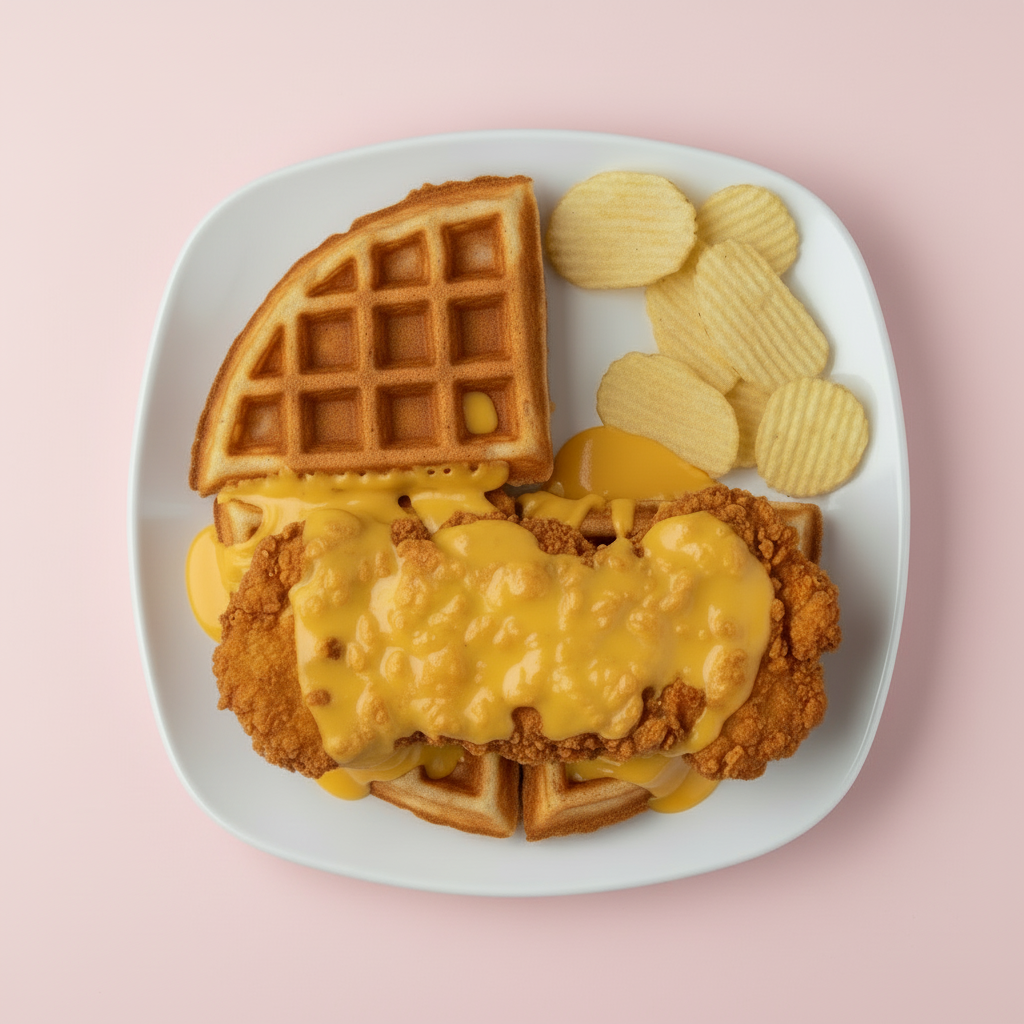 Chicken Patty Wafflewich