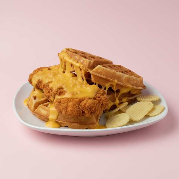 Beef Patty Wafflewich