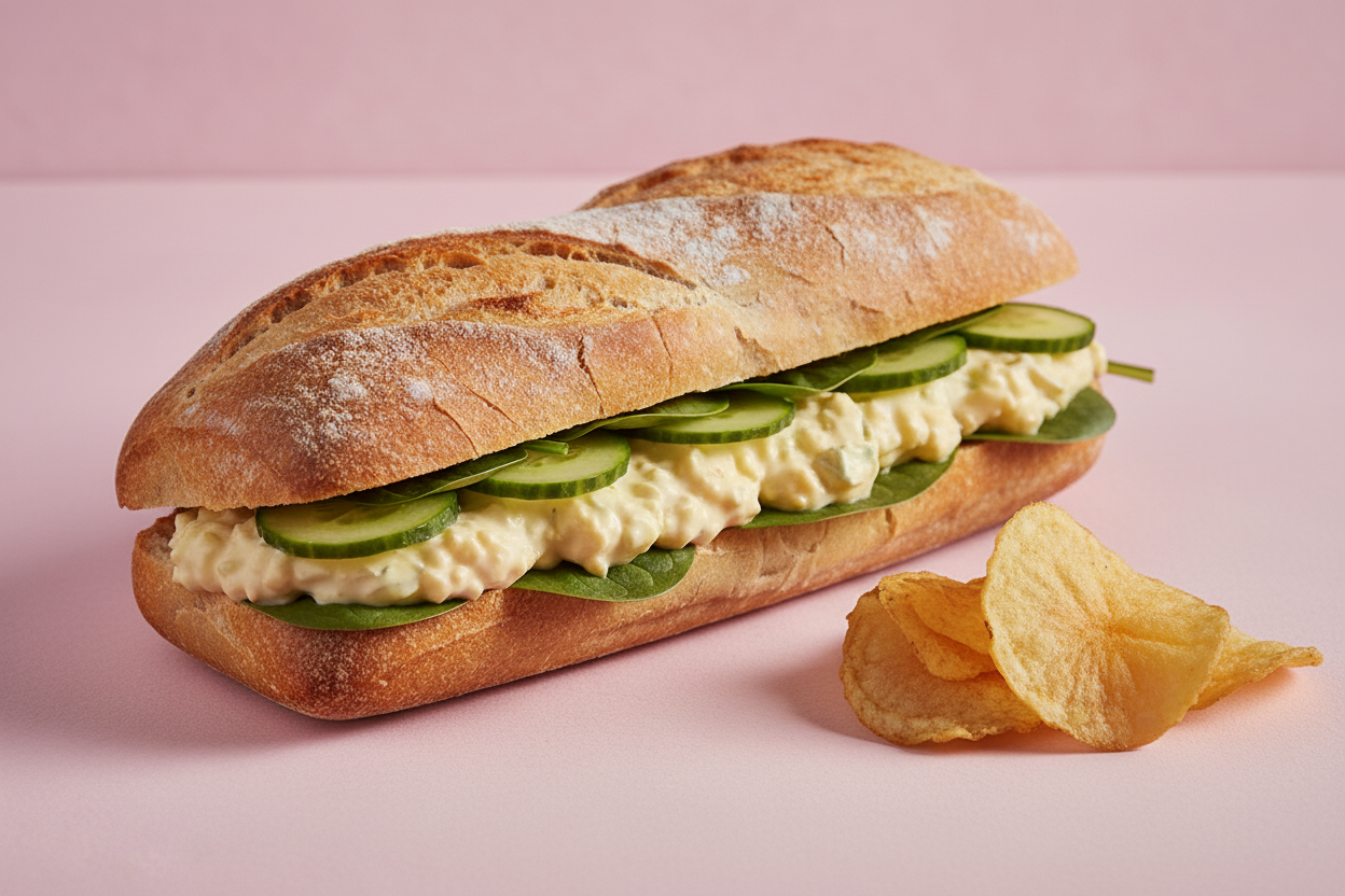 Scrambled Egg Baguette