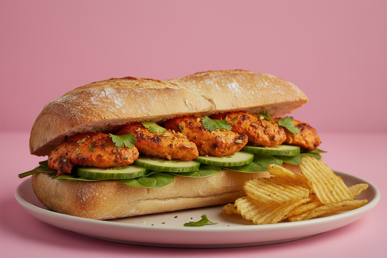 Tandoori Chicken Baguette