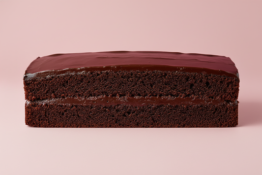 make the cake longer and darker