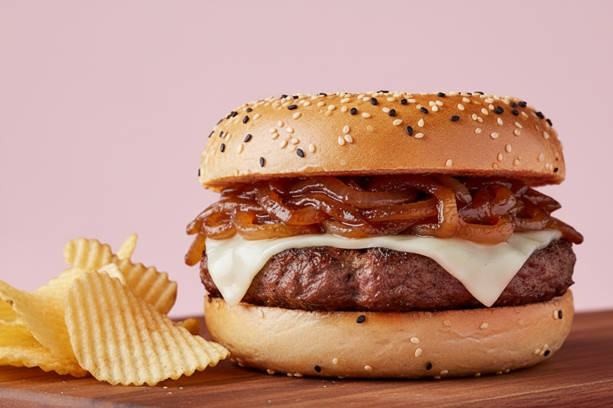 MAKE THE PATTY SLIGHTLY THINER