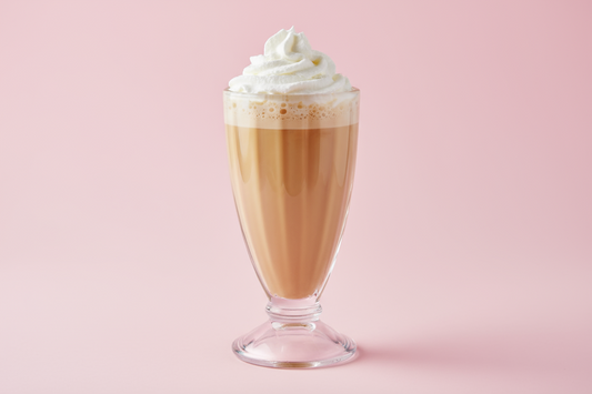 Iced Vanilla Latte & Cream