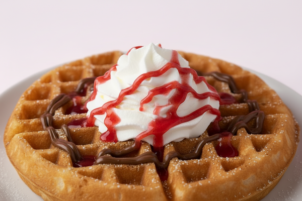 slightly more whip cream